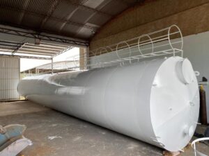 Caixa D'água Metálica Tipo Taça Coluna Seca e Tubular 5000 10000 15000 20000 30000 Litros Preço de Fabricante