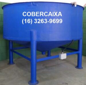 Caixa D'água de Fibra de Vidro com Fundo Cônico e Sapatas Decantar Filtro Rio de janeiro RJ