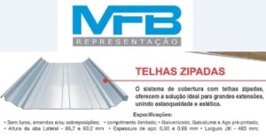 Telha Zipada no Rio de Janeiro RJ